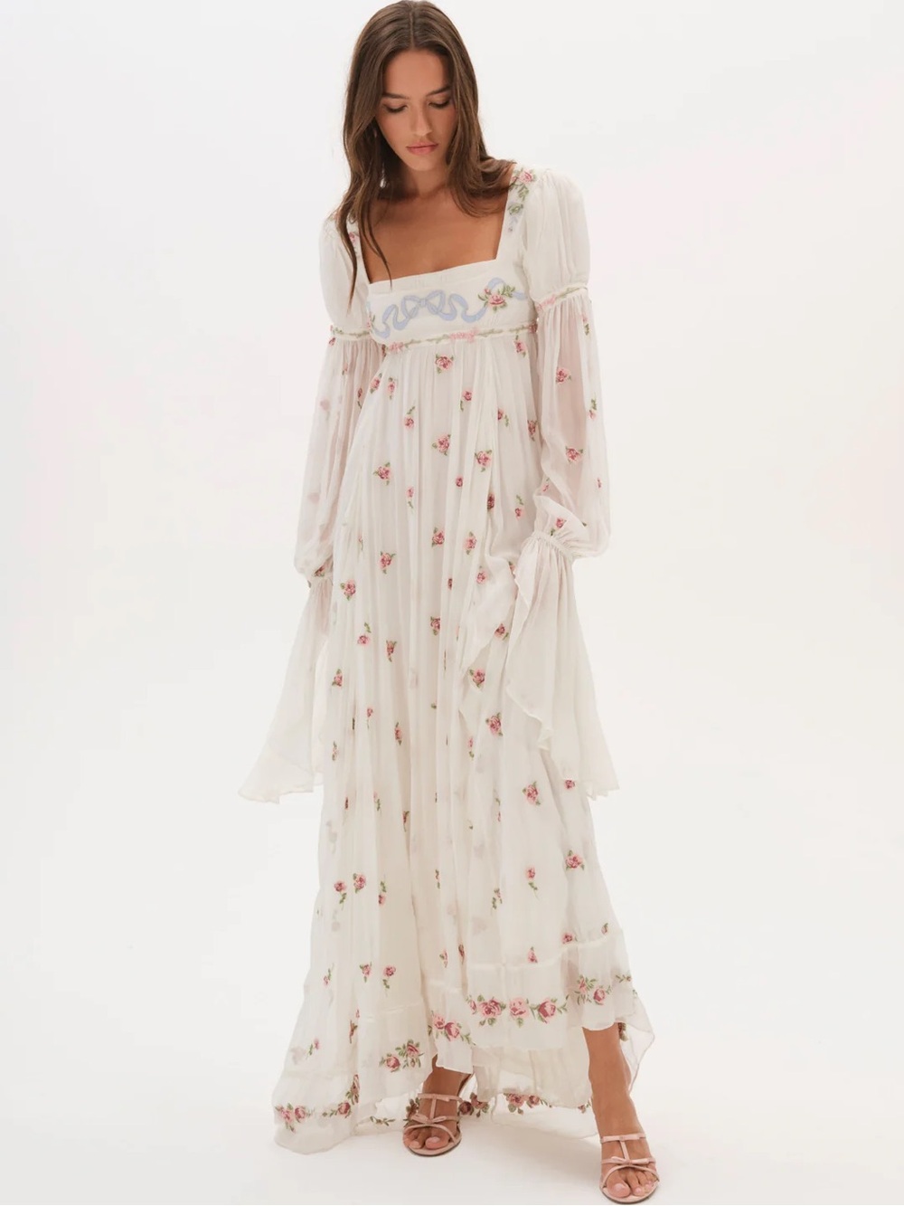 NWT For Love and Lemons Julianne Maxi Dress